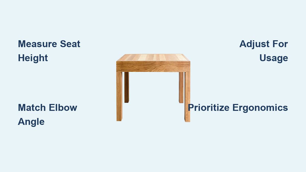 Coffee Table Height Guide: Optimal Ergonomics
