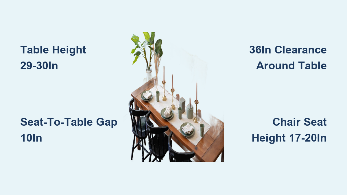 Dining Table Ergonomics Guide: Comfortable Seating Tips