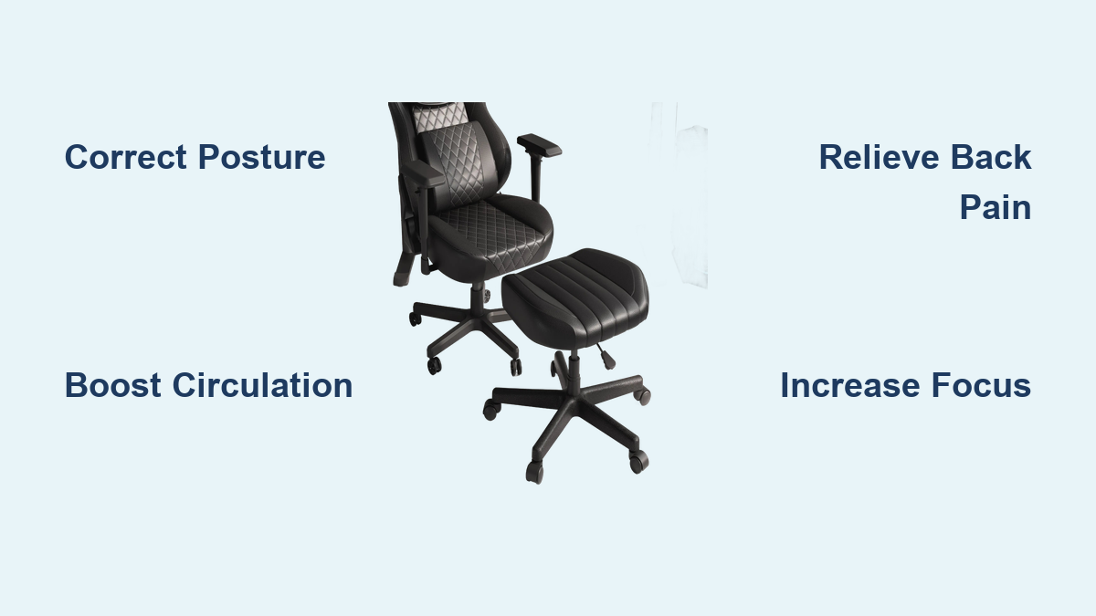 Ergonomic Footrest Benefits Explained