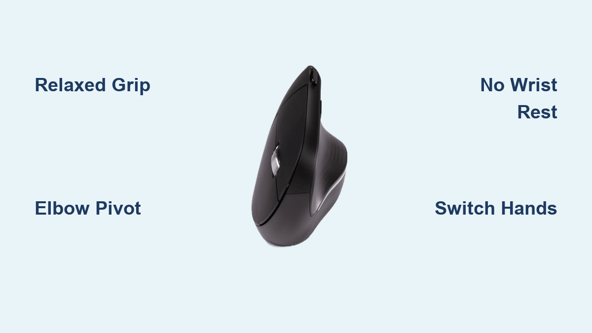 How to Use an Ergonomic Mouse: Quick Guide